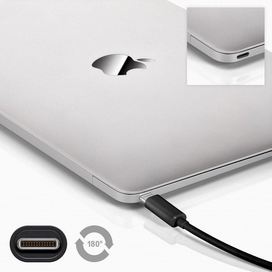 Goobay 67976 USB cable USB 2.0 1 m USB C Grey – 3