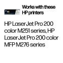 HP 131A, Оригинальный лазерный картридж LaserJet, Желтый HP 131A, Оригинальный лазерный картридж LaserJet, Желтый