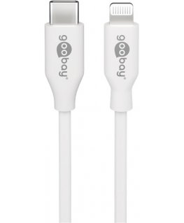 Goobay 39448 valguskaabel 2 m Valge