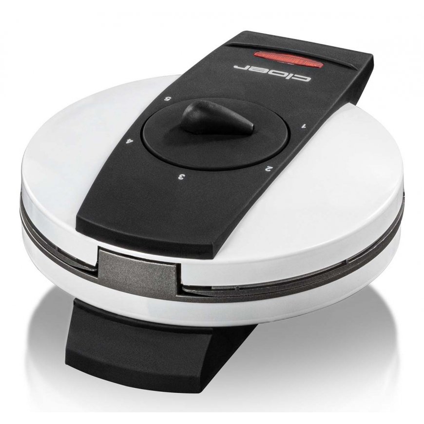 Cloer Waffle Iron 1621 5 vafliai 930 W Juoda, Pilka, Balta – 4
