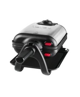 Tefal WM756D vohvelirauta 2 vohveli(a) 1200 W musta, Ruostumaton teräs