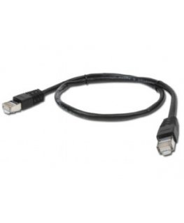 Gembird Patch Cord Cat.6 UTP 2m tīkla kabelis Melns Cat6 U/UTP (UTP)