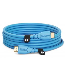 Kuulokkeet RODE HDMI CABLE 3B - Kaapeli 3m sininen