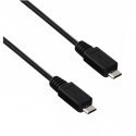 Akyga AK-USB-17 USB cable USB 2.0 0.6 m Micro-USB B Black