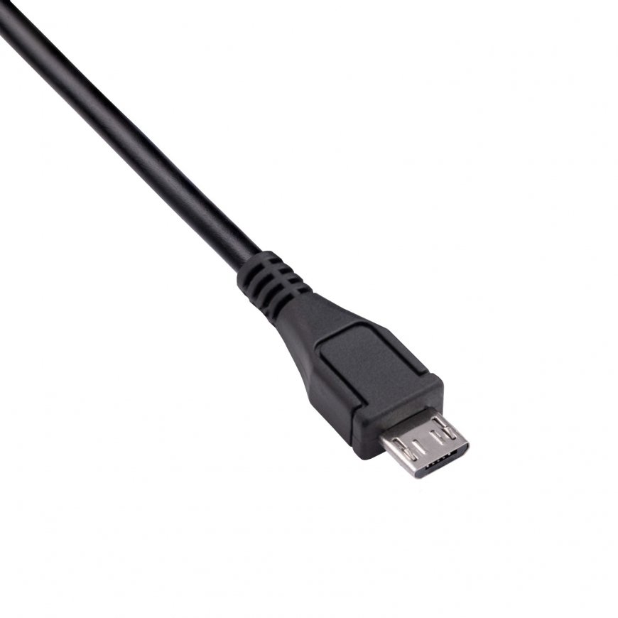Akyga AK-USB-17 USB-kaabel USB 2.0 0,6 m Micro-USB B Must – 3