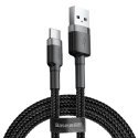 Baseus CATKLF-CG1 USB kabelis 2 m USB A USB C Melns, Pelēks Baseus CATKLF-CG1 USB kabelis 2 m USB A USB C Melns, Pelēks