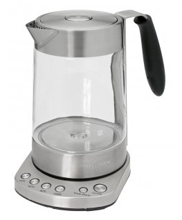 ProfiCook PC-WKS 1020 G elektrinis virdulys 1,7 L 3000 W Juoda, Nerūdijančiojo plieno