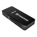 Transcend RDF5 karšu lasītājs USB 3.2 Gen 1 (3.1 Gen 1) Type-A Melns Transcend RDF5 karšu lasītājs USB 3.2 Gen 1 (3.1 Gen 1) Type-A Melns
