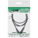 InLine 99934 audiokaapeli 1 m 3.5mm musta InLine 99934 audiokaapeli 1 m 3.5mm musta