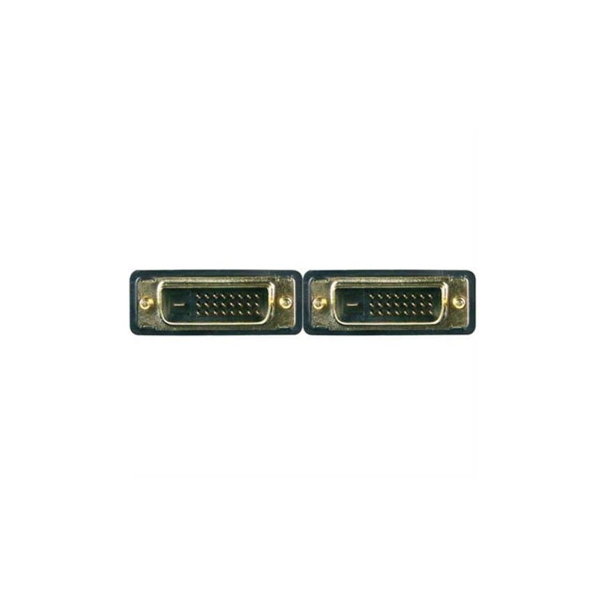 Deltaco DVI-600D DVI kabelis 10 m DVI-D Juoda – 2