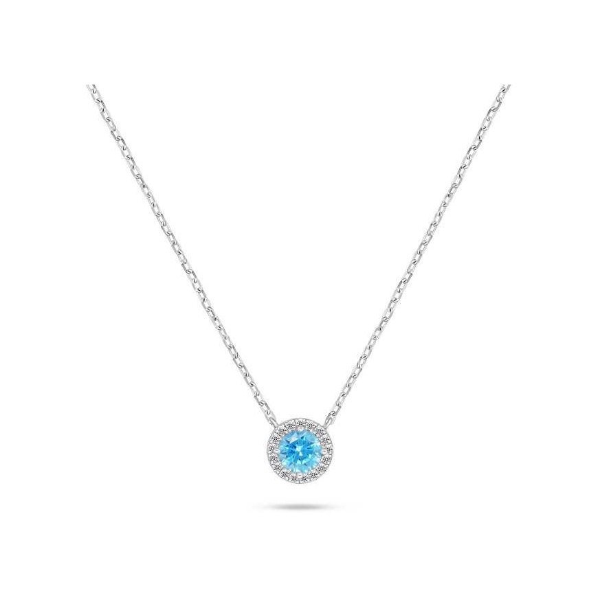 Brilio Silver Brilio Silver Sparkling silver necklace with zircons NCL136WAQ