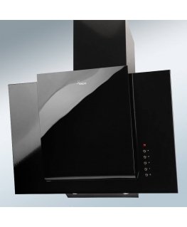 Akpo WK-4 Grand Eco Sienā iebūvēts Melns 450 m³/h