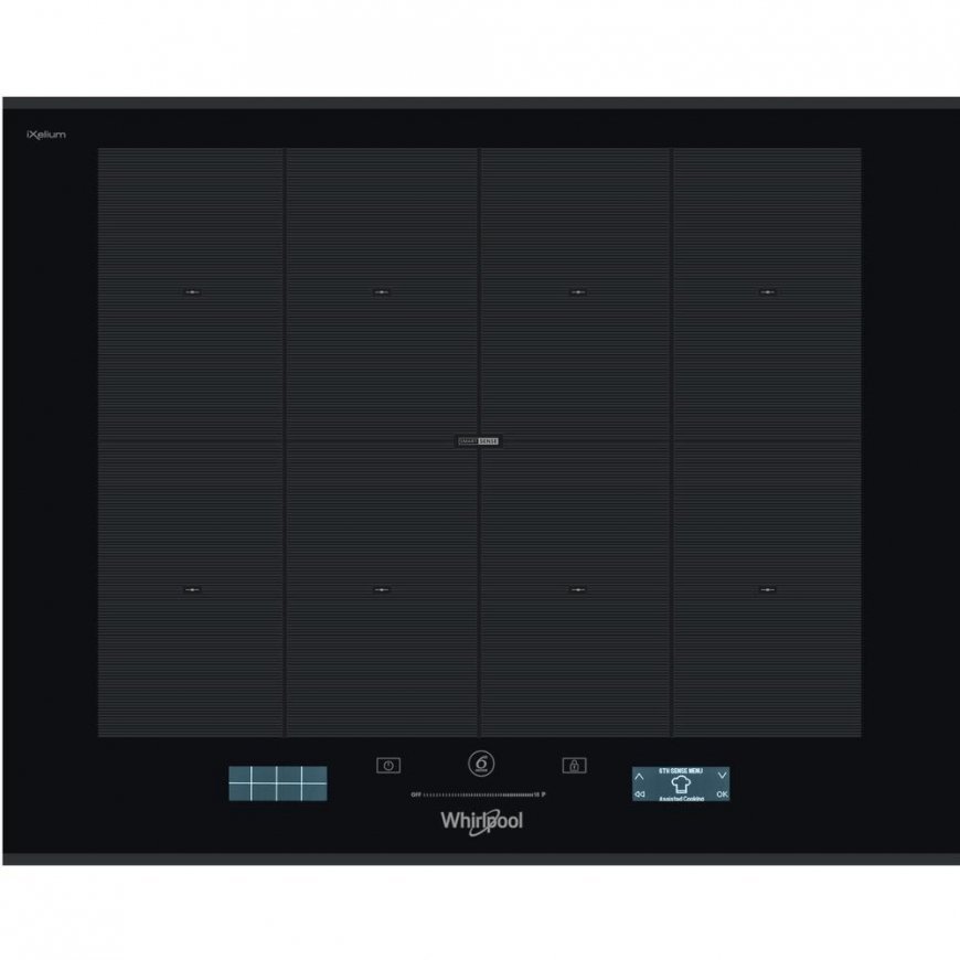 Whirlpool SMP 658C/BT/IXL Melns Iebūvēts 65