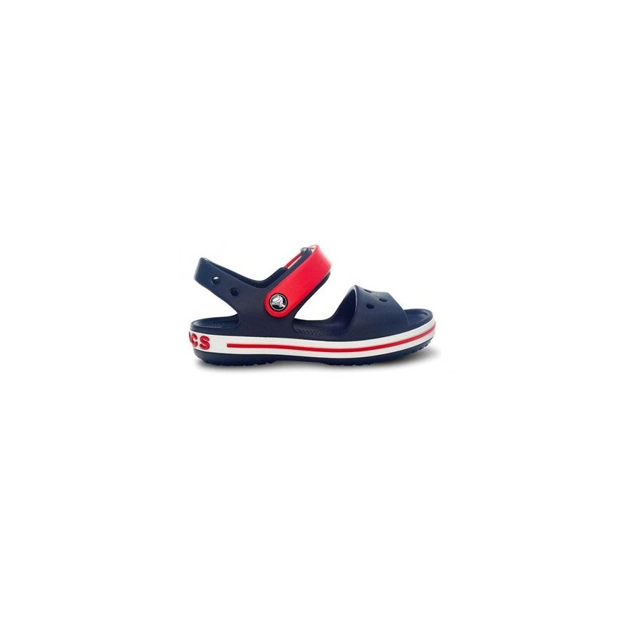 Bērnu sandales Crocs Crocband sandales bērniem tumši zilas sarkanas 12856 485 24-25 – 2