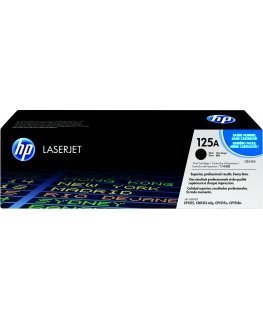 HP 125A, Оригинальный лазерный картридж LaserJet, Черный