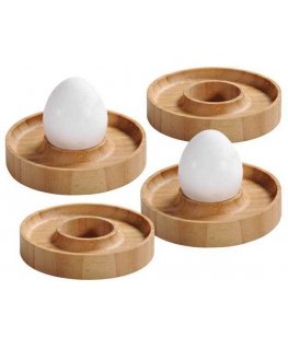 Egg coasters 4 pcs, Ø 10 cm, KESPER