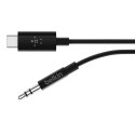 Belkin RockStar™ 3.5mm Audio Cable with USB-C™ Connector audiokaabel USB C Must Belkin RockStar™ 3.5mm Audio Cable with USB-C™ Connector audiokaabel USB C Must