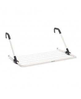 Brabantia 102769 laundry drying rack/line Hanger clip laundry dryer Black, Silver