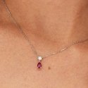 Brosway „Passion Ruby“ išgalvotas sterlingo sidabro karoliai FPR111 Brosway „Passion Ruby“ išgalvotas sterlingo sidabro karoliai FPR111