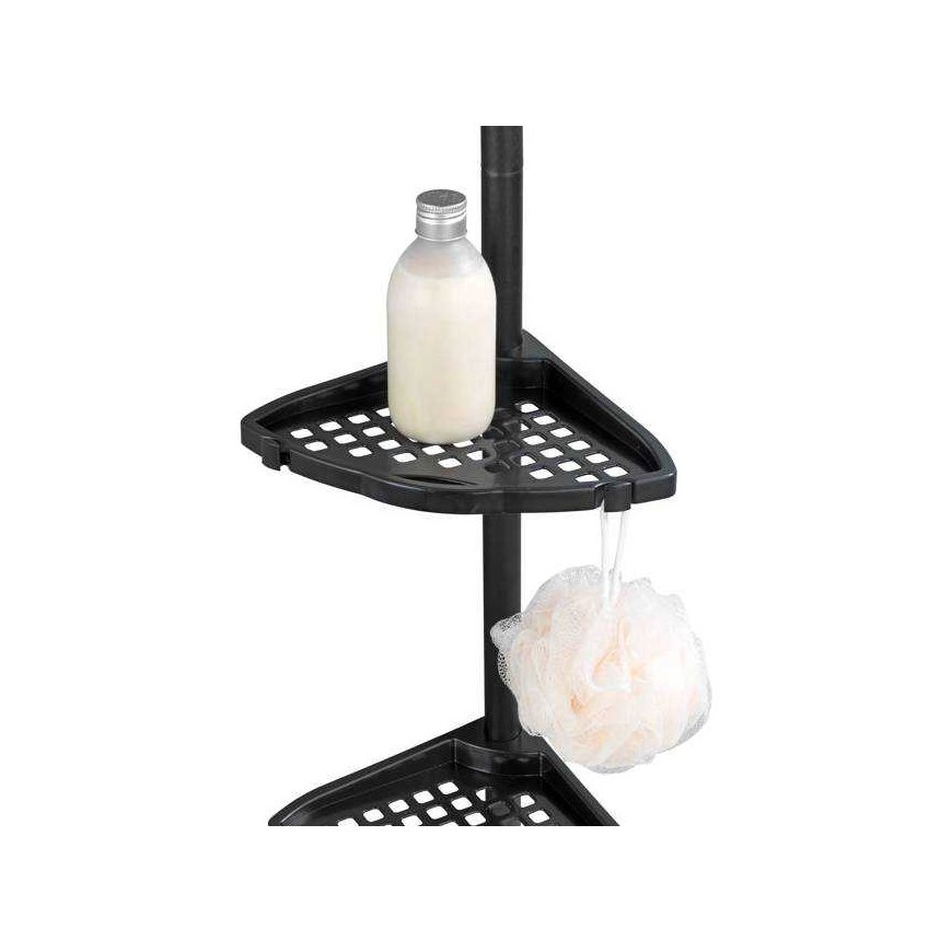Adjustable height metal shower shelf, Allstar – 3