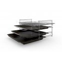 Bosch Serie 4 HLN39A060U cooker Freestanding cooker Electric Zone induction hob Black Bosch Serie 4 HLN39A060U cooker Freestanding cooker Electric Zone induction hob Black