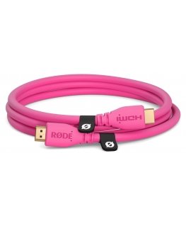 Ausinės RODE HDMI KABELIS 3P - Kabelis 3m rožinis