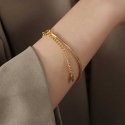 Troli Women's gold-plated bracelet Hádek VAAXE509 Troli Women's gold-plated bracelet Hádek VAAXE509