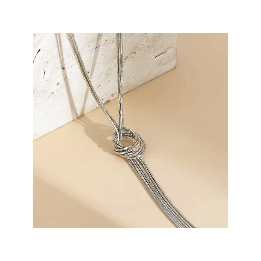 Troli Stylish chain necklace made of steel – 3