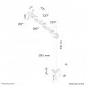Neomounts FPMA-D935POLE70 monitoriaus laikiklis arba stovas 76,2 cm (30") Stalas Sidabras Neomounts FPMA-D935POLE70 monitoriaus laikiklis arba stovas 76,2 cm (30") Stalas Sidabras
