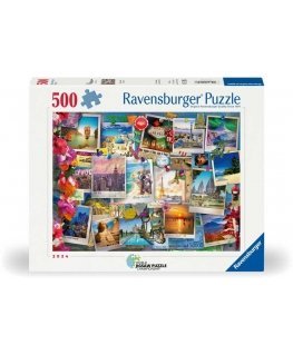 Dėlionė Ravensburger Puzzle 500 pc Postcards