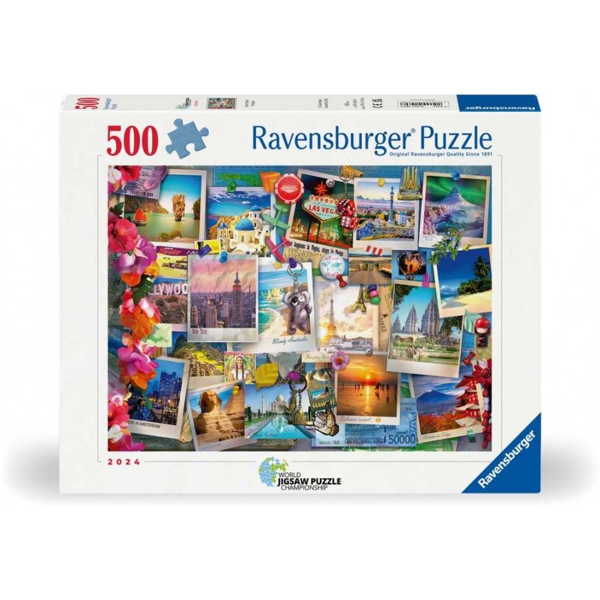 Ravensburger Puzzle 500 pc Postcards