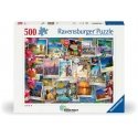 Ravensburger Puzzle 500 kpl postikortteja