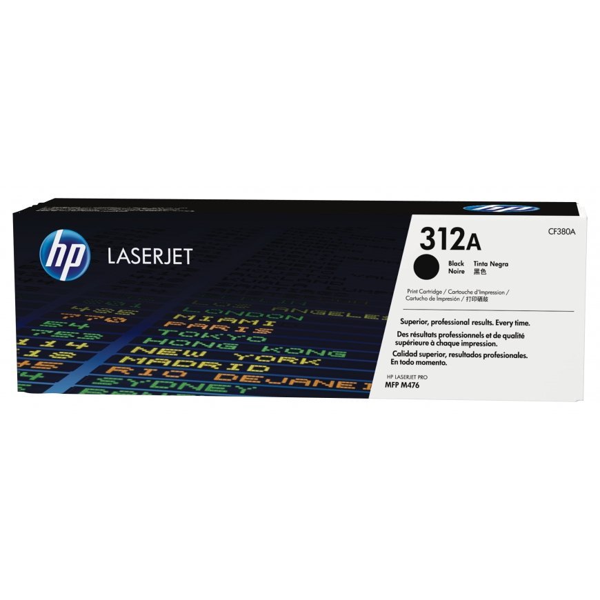 HP 312A Black LaserJet Toner Cartridge