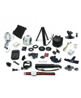 Kodak 4KVR360 veiksmo-sporto kamera 21,14 MP 4K Ultra HD CMOS 25,4 / 2,3 mm (1 / 2.3") „Wi-Fi“ 130 g