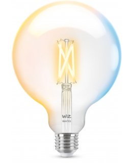 WiZ Filamentinė skaidri lemputė, 60W G125 E27