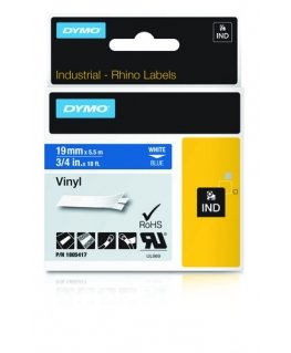 DYMO 1805417 marķēšanas lenta Balts uz zila