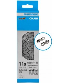 SHIMANO MTB/Sil/E-bike chain CN-HG901 - 11 speeds - 138 links + quick link
