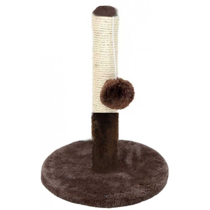 Lean Cat Scratcher Scratching Tower Dark Brown 40 cm x 30 cm – 3