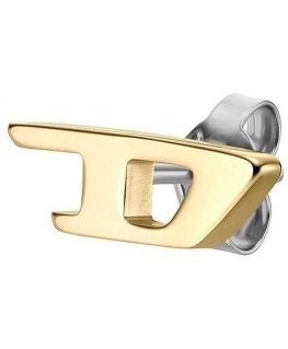 Diesel Gold-plated steel single earring DX1520710