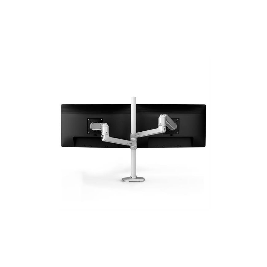 Ergotron LX Series LX Dual Stacking Arm 101,6 cm (40") Galds Balts – 3