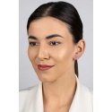 Brilio Silver Silver flower earrings with zircons EA1117WP Brilio Silver Silver flower earrings with zircons EA1117WP