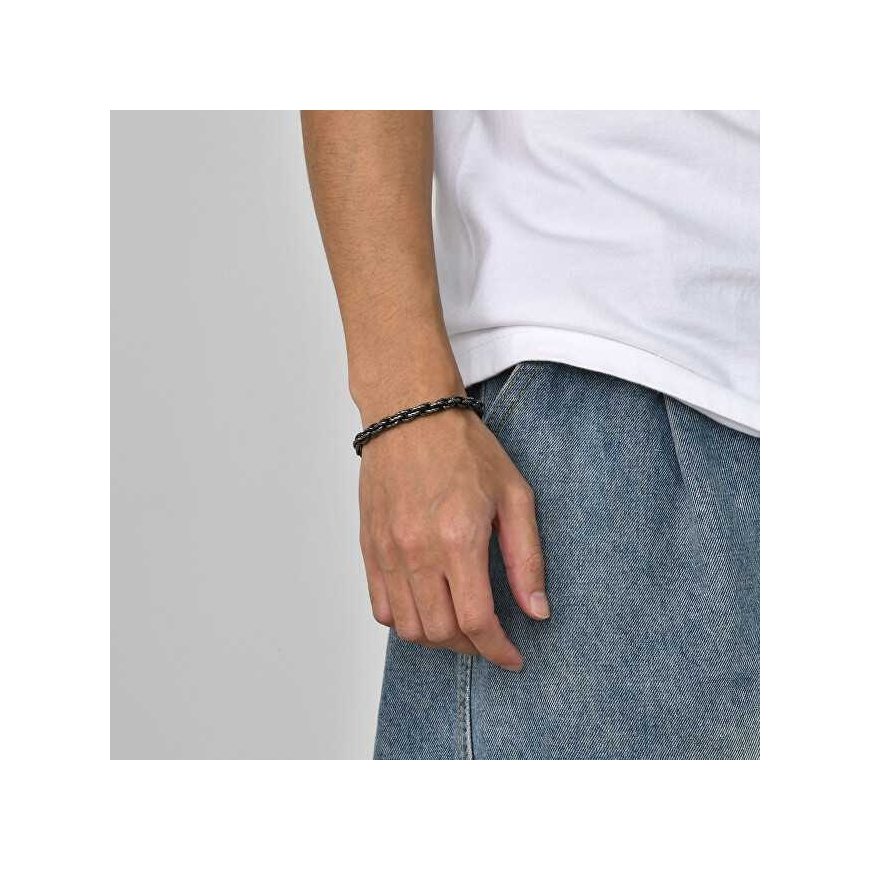 Troli Stylish bracelet with black trim