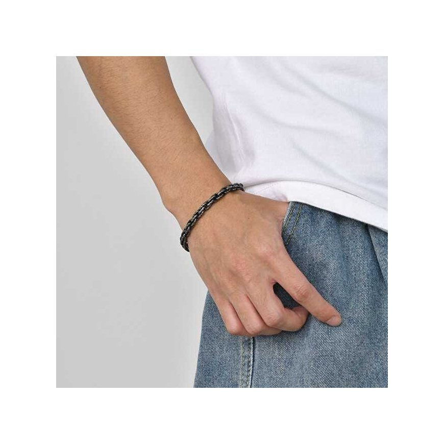 Troli Stylish bracelet with black trim – 2