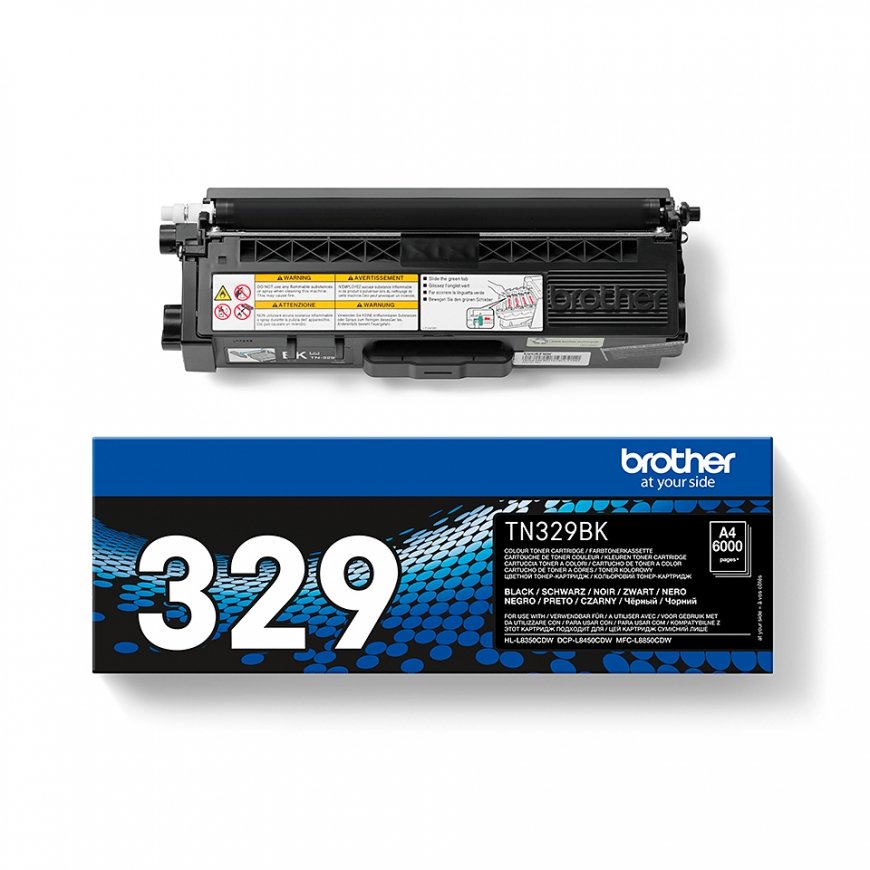 Brother TN-329BK toonerikassett 1 tk Originaal Must – 3