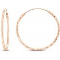 Brilio Silver Brilio Silver Polished bronze hoop earrings EA01R Brilio Silver Brilio Silver Polished bronze hoop earrings EA01R