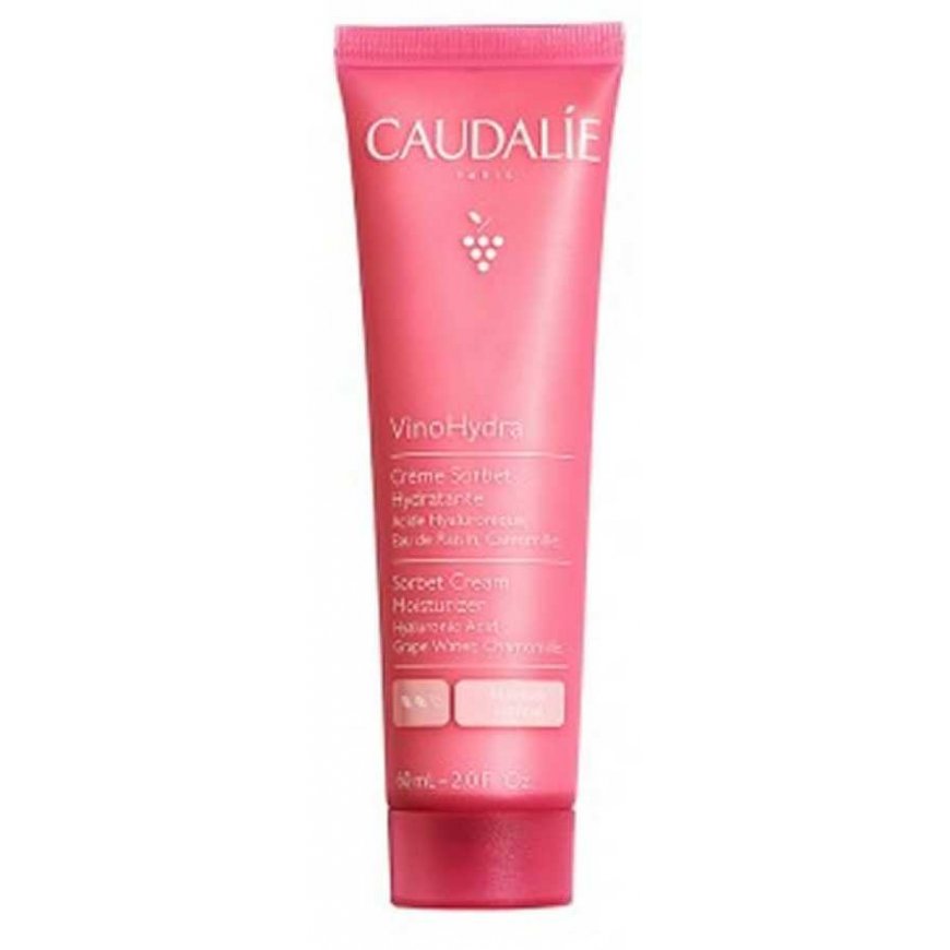 Caudalie VinoHydra Moisturizing Sorbet Creamy kosteuttava geelivoide herkälle iholle, 60 ml