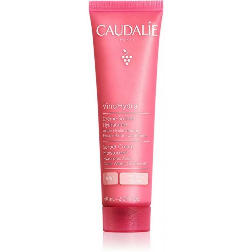 Caudalie VinoHydra Moisturizing Sorbet Creamy kosteuttava geelivoide herkälle iholle, 60 ml – 2