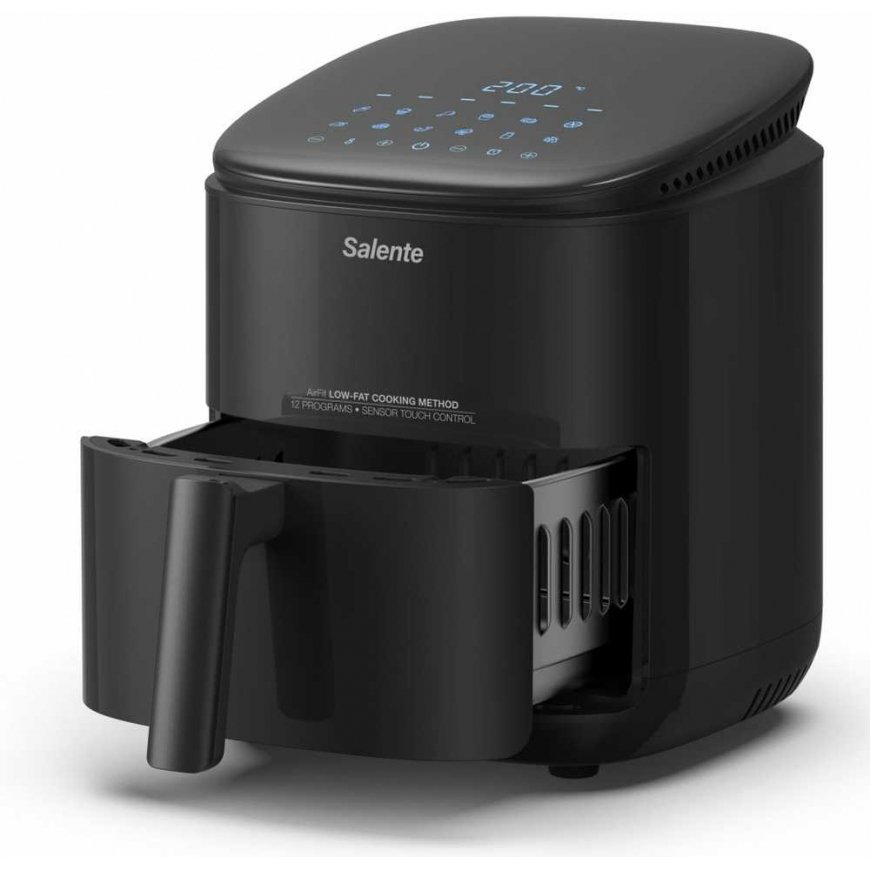 Evolveo Salente AirFit ilmakeitin, 4-in-1 kuumailmakeitin, 3,5 l, musta – 4