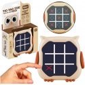 Lean Toys Electronic Game 3in1 Tic Tac Toe Memory Owl Beige Lean Toys Electronic Game 3in1 Tic Tac Toe Memory Owl Beige