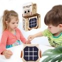 Lean Toys Electronic Game 3in1 Tic Tac Toe Muisti Pöllö beige